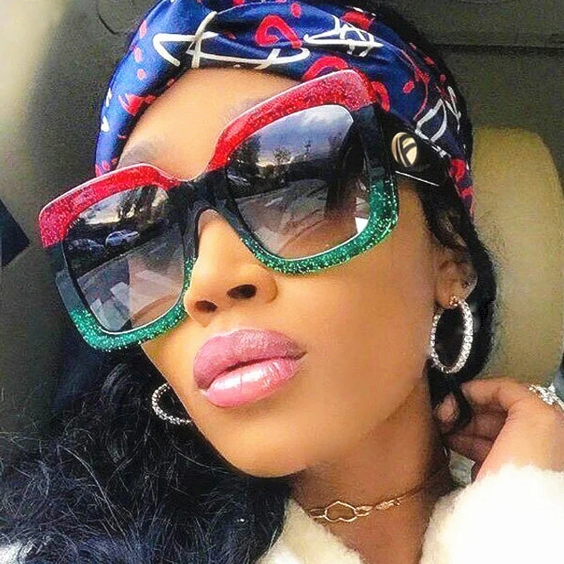 Pop Age Newest Oversized Square Sunglasses Women Luxury Italy Brand Designer Red Green Sun Glasses For Female Male Vintage Gafas
Pop Age Newest Oversized Square Sunglasses Women Luxury Italy Brand Designer Red Green Sun Glasses For Female Male Vintage Gafas