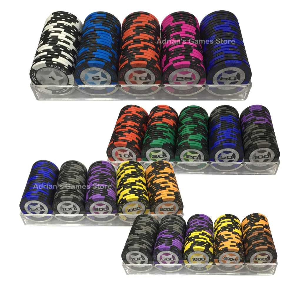 Online kopen Wholesale poker chips clay uit China poker chips clay