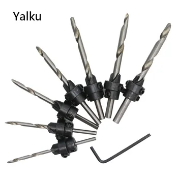 Yalku Twist Drill Bit Set Power Tools Kit Countersink Drill+Mini Wrench Spanner Set Metal Wood Drilling High Speed Steel Tool
Yalku Twist Drill Bit Set Power Tools Kit Countersink Drill+Mini Wrench Spanner Set Metal Wood Drilling High Speed Steel Tool