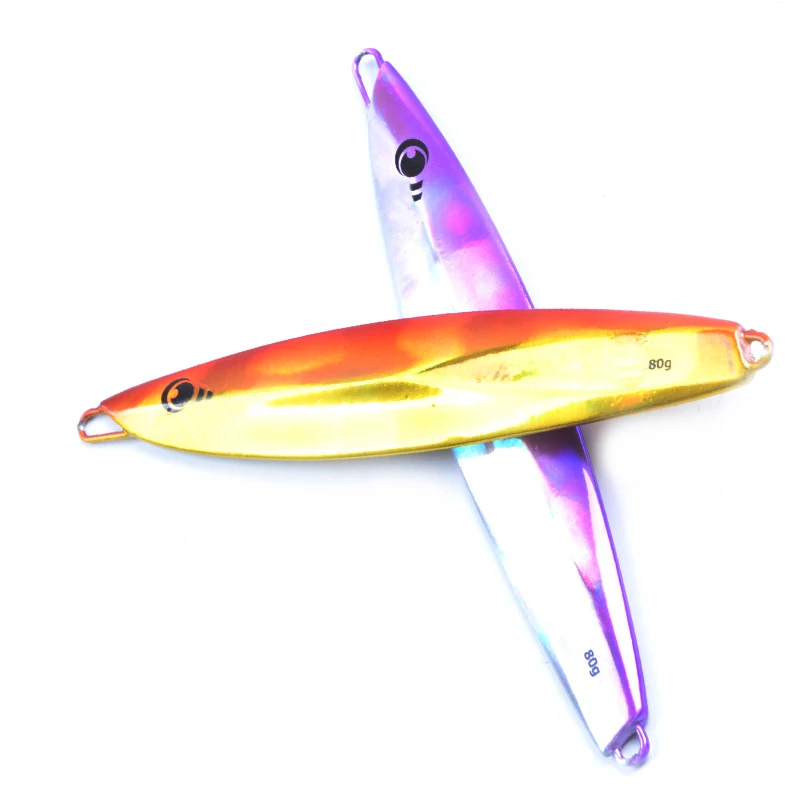 Fishing lure 80g 13cm 1pcs Artificial hard bait Metal jig Spoon Lure Spinner Metal Jigging Shore Cast Iron fishing tackle Pesca
Fishing lure 80g 13cm 1pcs Artificial hard bait Metal jig Spoon Lure Spinner Metal Jigging Shore Cast Iron fishing tackle Pesca