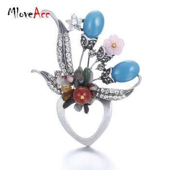 MloveAcc Hot Style Colorful Stone Brooches Pin Beautiful Women Flower Decoration Accessories Shirt Corsage Souvenir Holiday Gift
MloveAcc Hot Style Colorful Stone Brooches Pin Beautiful Women Flower Decoration Accessories Shirt Corsage Souvenir Holiday Gift