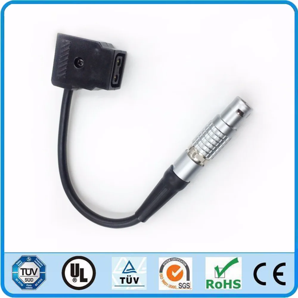 D-tap Female to LEMO FGG 1B 7 pin Male Plug for Monitor D-Box Plus / ARRI Alexa Mini EXT input External power supply Cable
D-tap Female to LEMO FGG 1B 7 pin Male Plug for Monitor D-Box Plus / ARRI Alexa Mini EXT input External power supply Cable