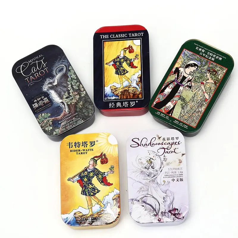 11 Styles Tarot Cards Version Board Game Playing For Party Portable Tarot Cards Game Family Friends Entertainment Read Mythic
11 Styles Tarot Cards Version Board Game Playing For Party Portable Tarot Cards Game Family Friends Entertainment Read Mythic