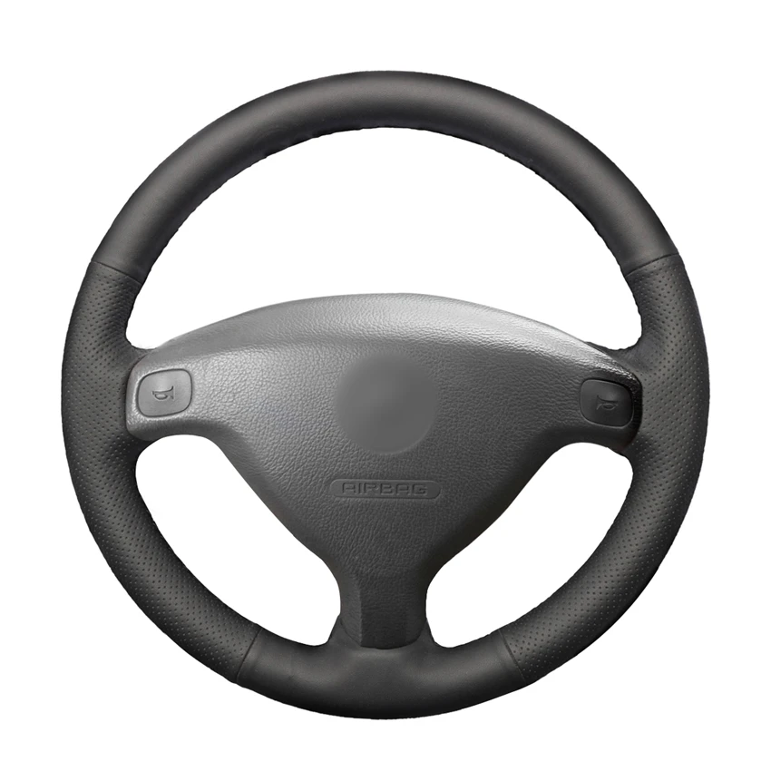 Hand-stitched Black PU Leather Artificial Leather Car Steering Wheel Covers Wrap for Opel Astra (G) 1998-2004 Zafira (A) 1999
Hand-stitched Black PU Leather Artificial Leather Car Steering Wheel Covers Wrap for Opel Astra (G) 1998-2004 Zafira (A) 1999