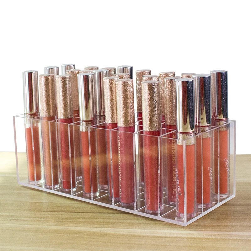 24 Slots Makeup Organizer Lipstick Storage Box Acrylic Lip Gross Organizer Cosmetic Storage Case Office Desk Organizer Clear
24 Slots Makeup Organizer Lipstick Storage Box Acrylic Lip Gross Organizer Cosmetic Storage Case Office Desk Organizer Clear