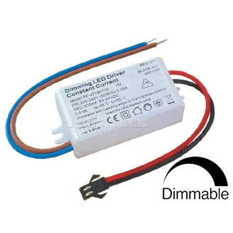50pcs/lot Dimmable LED driver power supplyTriac dimming constant current 8.4W 12-24V 350mA
50pcs/lot Dimmable LED driver power supplyTriac dimming constant current 8.4W 12-24V 350mA