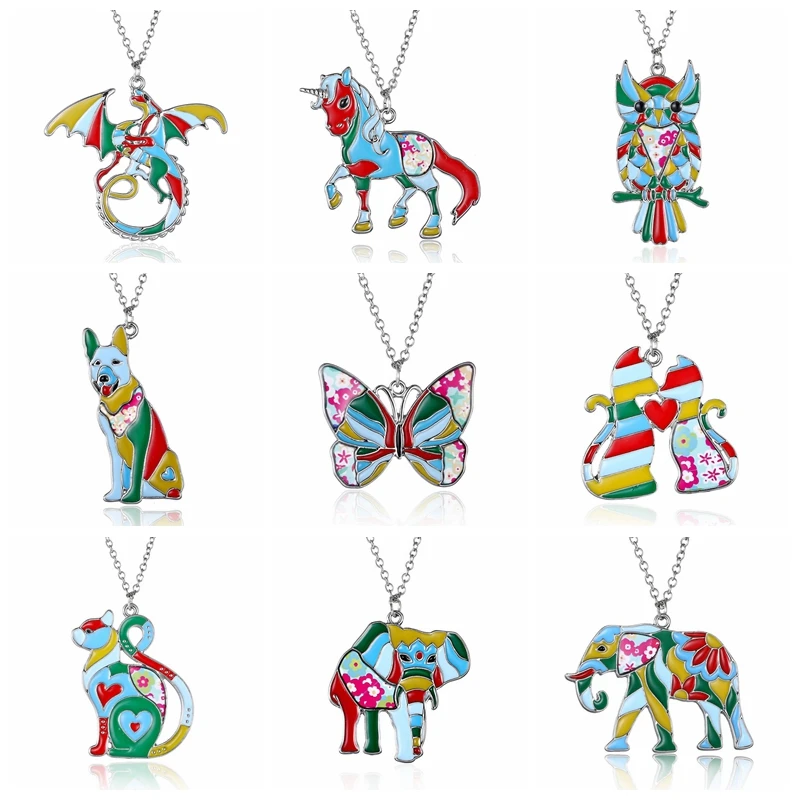 Elephant Cat Butterfly Dog Owl Horse Dragon Animal Necklace Acrylic Print Steampunk Cartoon Pendant Necklace Memorial Jewelry
Elephant Cat Butterfly Dog Owl Horse Dragon Animal Necklace Acrylic Print Steampunk Cartoon Pendant Necklace Memorial Jewelry