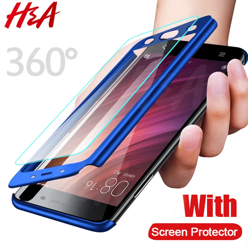 H&A 360 Degree Full Cover Phone Case For Xiaomi Redmi Note 4 4X Screen Protector Film Phone Cover Note 4 Global Version Glass
H&A 360 Degree Full Cover Phone Case For Xiaomi Redmi Note 4 4X Screen Protector Film Phone Cover Note 4 Global Version Glass