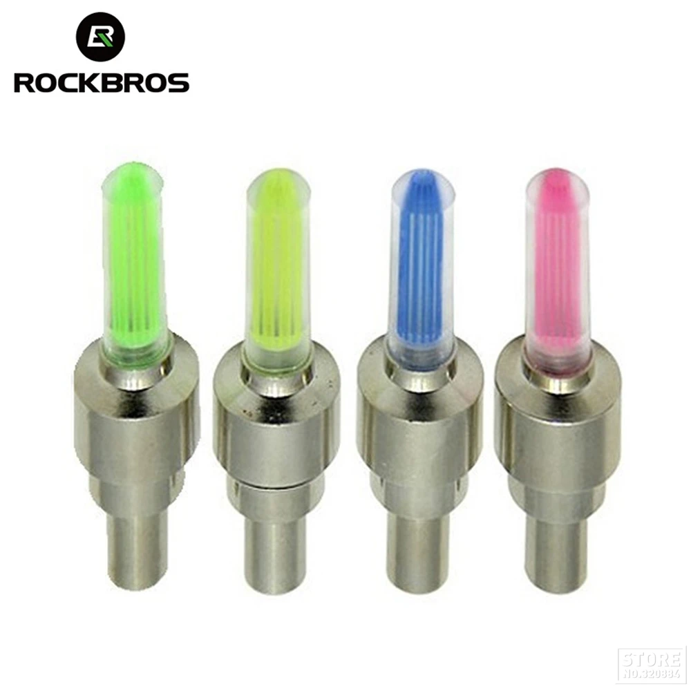 RockBros Bike Bicycle Cycling Wheel Tire Valve Cap Nozzle LED Warning Light Safety Lamp Lights Bicycle Wheel Light Reflector
RockBros Bike Bicycle Cycling Wheel Tire Valve Cap Nozzle LED Warning Light Safety Lamp Lights Bicycle Wheel Light Reflector