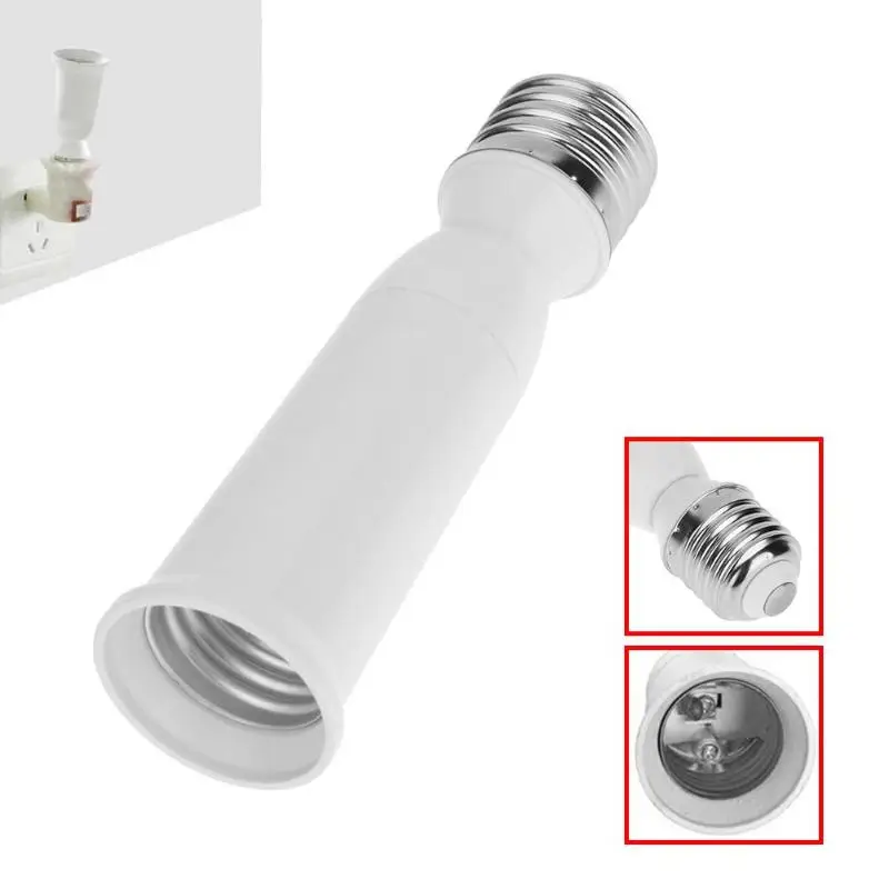 E27-E27 LED Light Bulb Lamp Base Screw Light Lamp Bulb Holder Extend Extension 125mm Cap Socket Switch
E27-E27 LED Light Bulb Lamp Base Screw Light Lamp Bulb Holder Extend Extension 125mm Cap Socket Switch
