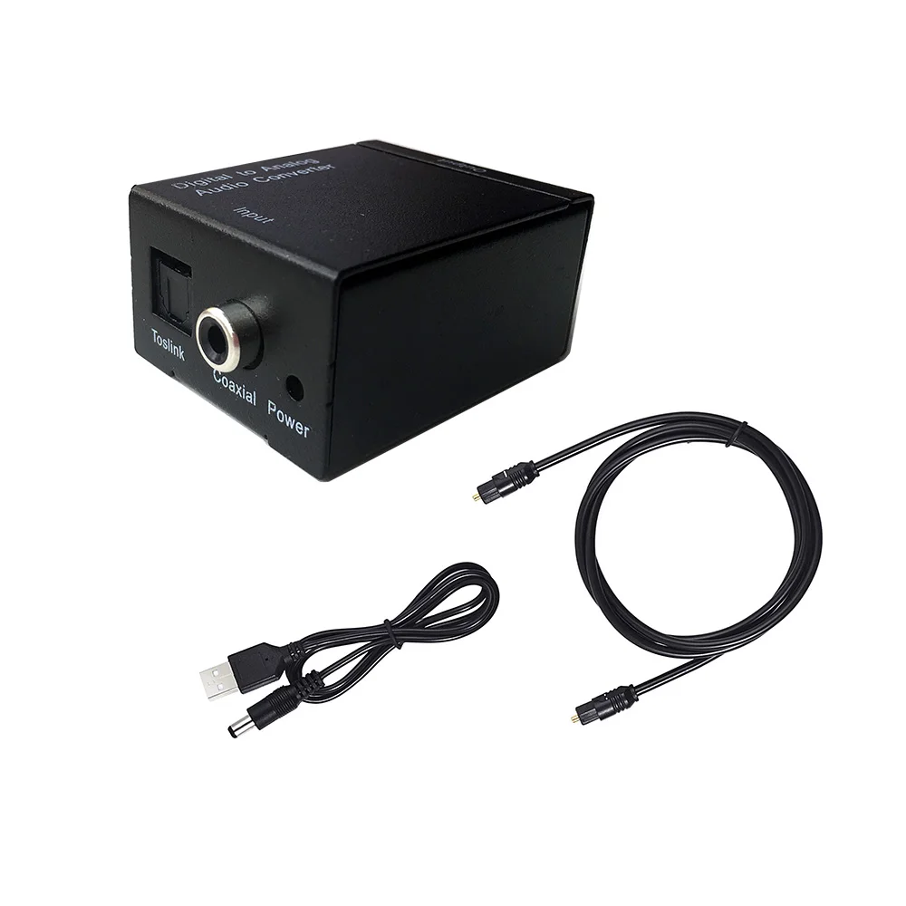 RCA L/R Digital to Analog Audio L/R Converter Fiber Optical Coaxial RCA Signal SPDIF to Analog Audio Decoder DAC Amplifier
RCA L/R Digital to Analog Audio L/R Converter Fiber Optical Coaxial RCA Signal SPDIF to Analog Audio Decoder DAC Amplifier