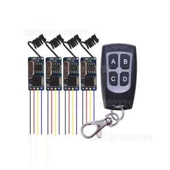 Mini Wireless Remote Control Switch 3.7v 4.5v 5v 6v 9v 12v Micro Receiver Switch+ Transmitter DC3.5V-12V Wide Voltage
Mini Wireless Remote Control Switch 3.7v 4.5v 5v 6v 9v 12v Micro Receiver Switch+ Transmitter DC3.5V-12V Wide Voltage