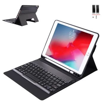 Case For iPad 2018 2017 9.7 WiFi Bluetooth Keyboard Leather Cover For iPad Air 2 Air 1 Ultra Thin Capa Fundas with Pen Holder
Case For iPad 2018 2017 9.7 WiFi Bluetooth Keyboard Leather Cover For iPad Air 2 Air 1 Ultra Thin Capa Fundas with Pen Holder