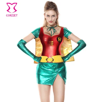 Red And Green PVC Supergirl Cosplay Costume Sexy Superhero Costumes Women Adult Halloween Carnival Party Superwoman Fancy Dress
Red And Green PVC Supergirl Cosplay Costume Sexy Superhero Costumes Women Adult Halloween Carnival Party Superwoman Fancy Dress