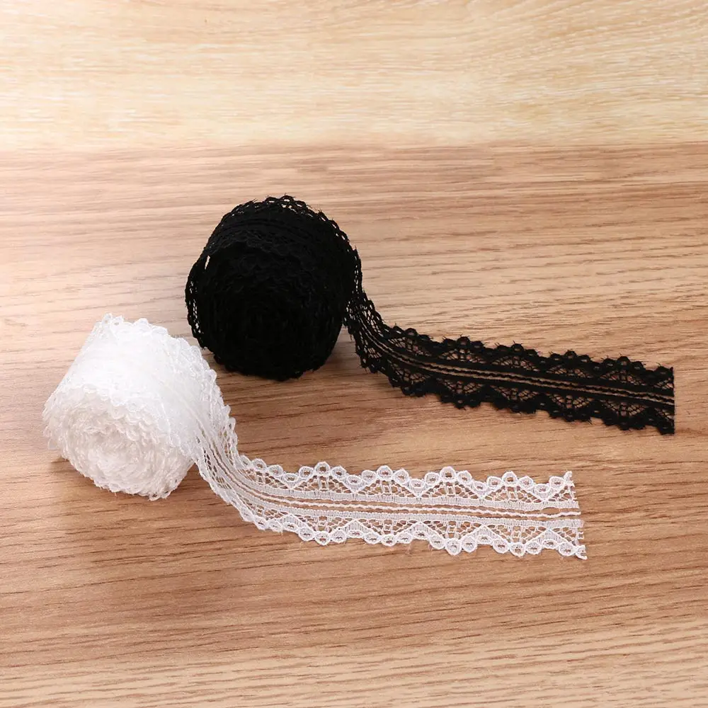 5 Yards Fashion Beautiful Lace Ribbon 25MM Wide White/Black Fabric Embroidered Net Lace trimmings for Sewing Accessories
5 Yards Fashion Beautiful Lace Ribbon 25MM Wide White/Black Fabric Embroidered Net Lace trimmings for Sewing Accessories