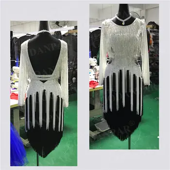 GOODANPAR New Style Latin Dance Dress Women Girls Competition Costume Fringe Bead Tube Salsa Samba Tango Dance Wear Bodysuit Bra
GOODANPAR New Style Latin Dance Dress Women Girls Competition Costume Fringe Bead Tube Salsa Samba Tango Dance Wear Bodysuit Bra