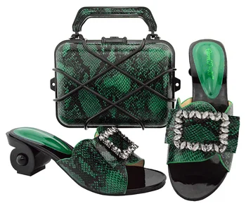 2018 Newest Italian Shoes and Bag Set With Stones Fashion African Nigerian Wedding High Heels Women Pumps Sandals Matching GL02
2018 Newest Italian Shoes and Bag Set With Stones Fashion African Nigerian Wedding High Heels Women Pumps Sandals Matching GL02