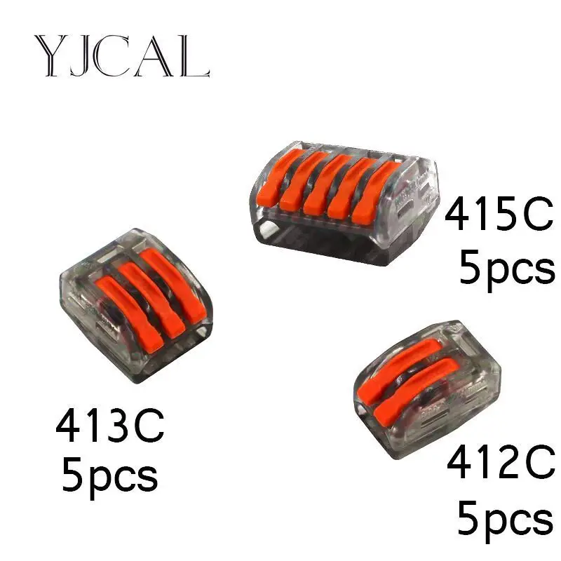 (15pcs) Wago Type 222-412 413 415 Universal Compact Wiring Conector Terminal Block Connectors Terminator Wire Connector
(15pcs) Wago Type 222-412 413 415 Universal Compact Wiring Conector Terminal Block Connectors Terminator Wire Connector