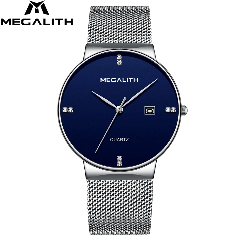 MEGALITH Fashion Simple Design Mens Watches Waterproof Analogue Quzrta Clock Stainless Steel Mesh Sport Wrist Watches for Men
MEGALITH Fashion Simple Design Mens Watches Waterproof Analogue Quzrta Clock Stainless Steel Mesh Sport Wrist Watches for Men