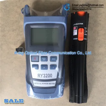 2 In 1 Fiber Optic FTTH Tool 10KM Visual Fault Locator and RY3200A Optical Power Meter -70~+10dBm SC/FC RY3200 OPM
2 In 1 Fiber Optic FTTH Tool 10KM Visual Fault Locator and RY3200A Optical Power Meter -70~+10dBm SC/FC RY3200 OPM