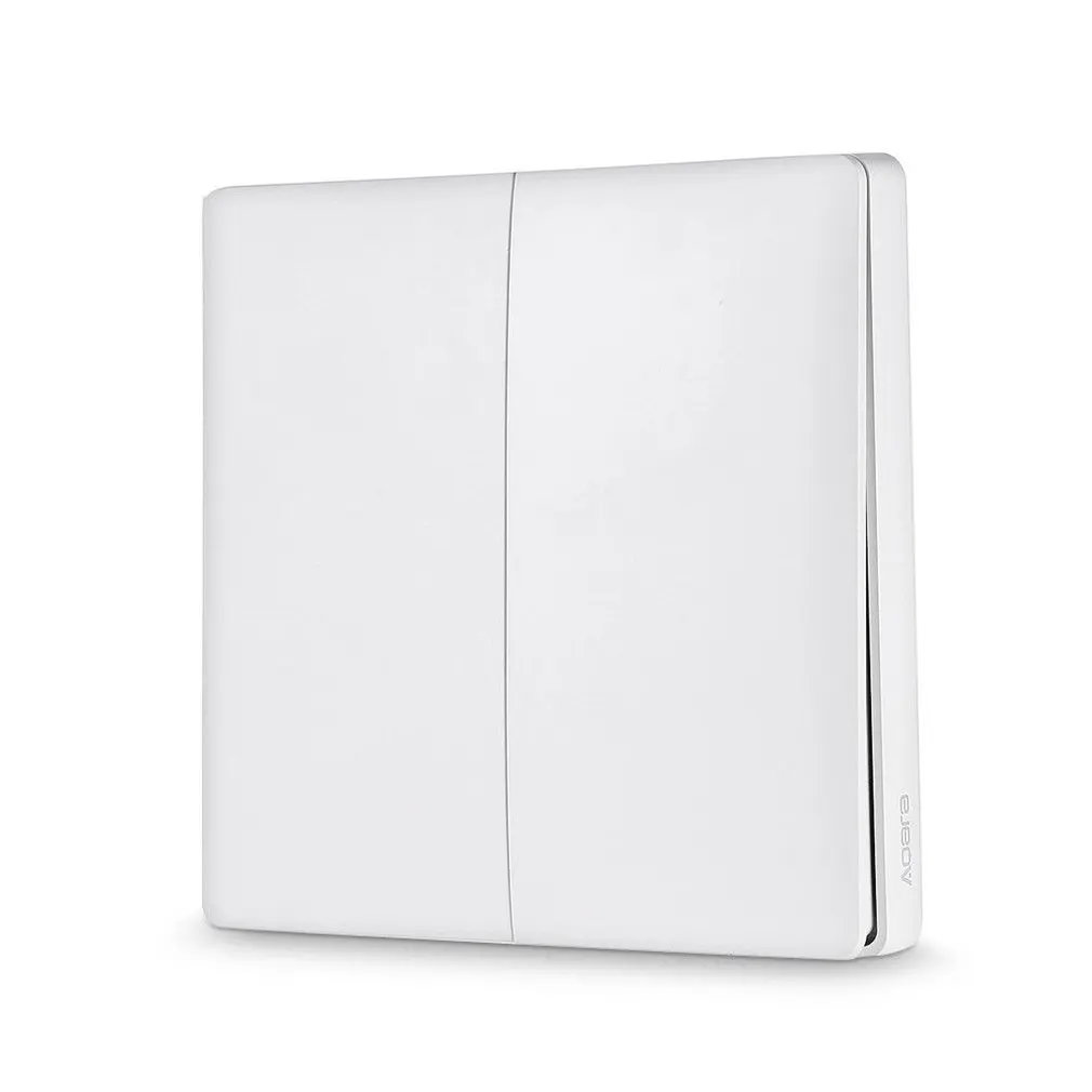 Wall Switch Smart Light Control Switch Zero Fireline Double Key Wireless Switch for Aqara Smart Device for ZigBee Device 
Wall Switch Smart Light Control Switch Zero Fireline Double Key Wireless Switch for Aqara Smart Device for ZigBee Device