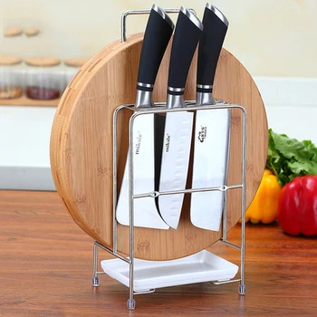 Houmaid kitchen accessories Stainless steel knife block cutting board storage rack kitchen utensils storage holder
Houmaid kitchen accessories Stainless steel knife block cutting board storage rack kitchen utensils storage holder
