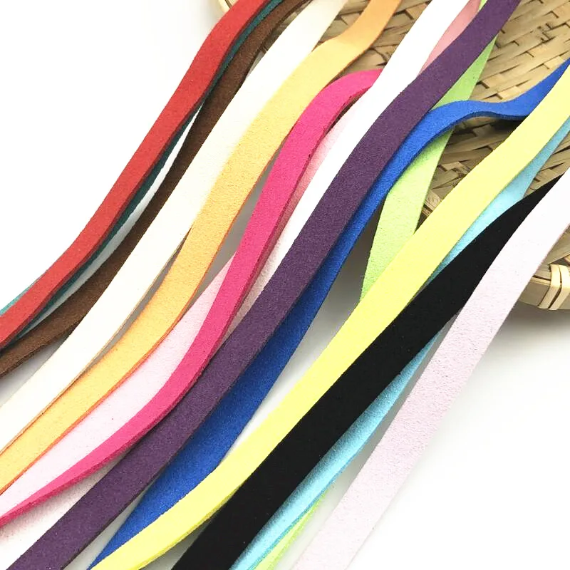 3yard/lot 5mm width Soft texture necklace rope bracelets cords Dreamcatcher clothing hat clothes DIY Craft Supplies
3yard/lot 5mm width Soft texture necklace rope bracelets cords Dreamcatcher clothing hat clothes DIY Craft Supplies