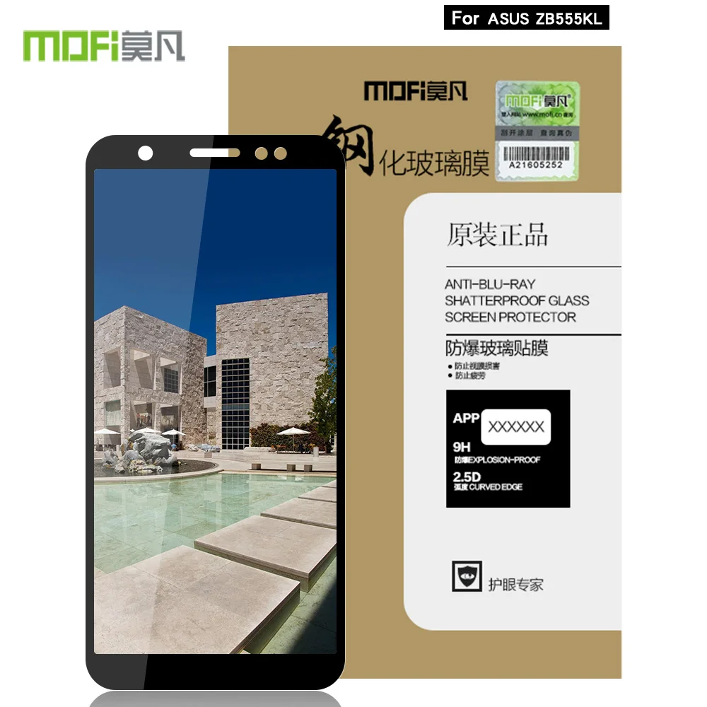 Mofi 9H tempered glass For Asus Zenfone Max M1 ZB555KL 5.5" screen protector protective guard film front case cover
Mofi 9H tempered glass For Asus Zenfone Max M1 ZB555KL 5.5" screen protector protective guard film front case cover