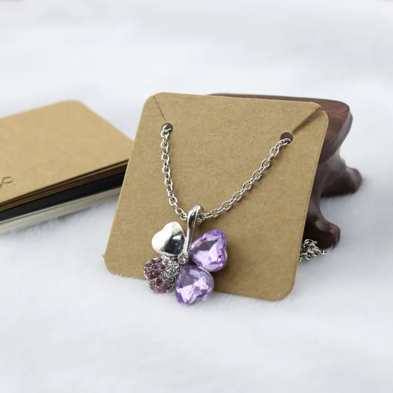 100pcs Professional Paper Necklace Earring Ear Studs Holder Display Hang Cards Kraft Paper Jewelry Stores
100pcs Professional Paper Necklace Earring Ear Studs Holder Display Hang Cards Kraft Paper Jewelry Stores