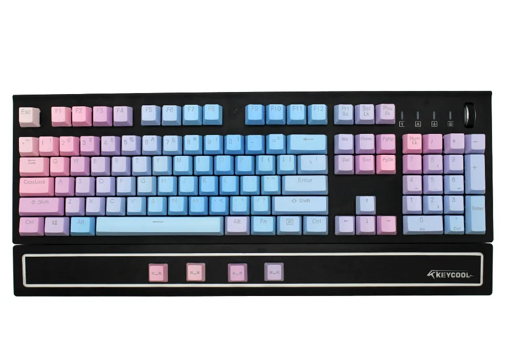 1976 Sunset Gradient Dyed Top printed Double Shot PBT Shine Through OEM Profile Keyset For MX Switches Mechanical Keyboard
1976 Sunset Gradient Dyed Top printed Double Shot PBT Shine Through OEM Profile Keyset For MX Switches Mechanical Keyboard