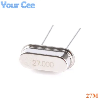 Best Price!!! 10pcs MiniPassive Quartz Crystal Resonator Oscillator HC-49S 27MHz 27 MHz 27.000M 27.000MHZ DIY Electronic Kit
Best Price!!! 10pcs MiniPassive Quartz Crystal Resonator Oscillator HC-49S 27MHz 27 MHz 27.000M 27.000MHZ DIY Electronic Kit
