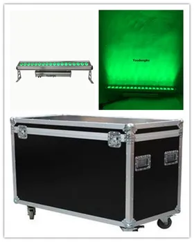 12 pieces with flightcase led outdoor wall lamp professional led bar rgbw wall light 18*10w 4in1 led ip65 dmx wall washers
12 pieces with flightcase led outdoor wall lamp professional led bar rgbw wall light 18*10w 4in1 led ip65 dmx wall washers