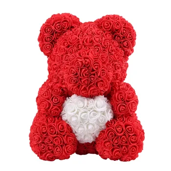 Teddy Bear Rose Flowers 40cm 38cm 25cm Artificial Festival Birthday Wedding Decoration Rose Bear Romantic Valentines Day Gift
Teddy Bear Rose Flowers 40cm 38cm 25cm Artificial Festival Birthday Wedding Decoration Rose Bear Romantic Valentines Day Gift