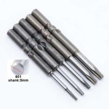 5Pcs 801 5mm Round Shank Torx Screwdriver Bits Set Strengthen Electric Screwdriver Repair Tools 60mm Length T6 T8 T10 T15
5Pcs 801 5mm Round Shank Torx Screwdriver Bits Set Strengthen Electric Screwdriver Repair Tools 60mm Length T6 T8 T10 T15