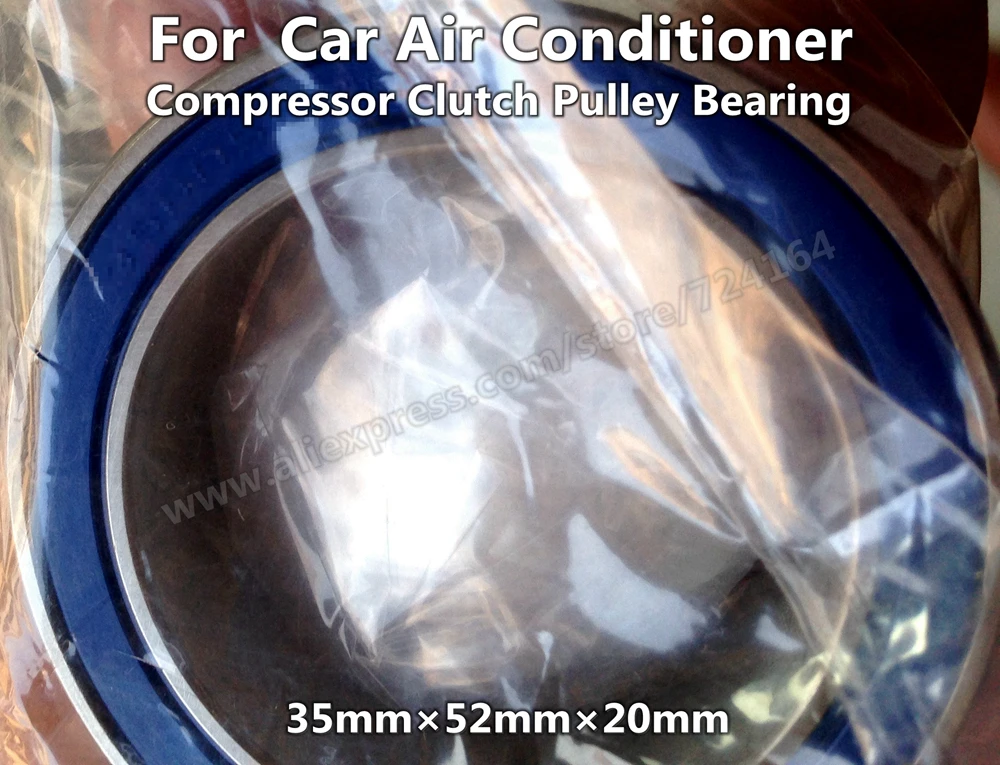 35*52*20mm Air Conditioner A/C Compressor Clutch Pulley Bearing 35BD5220 DUU DUK DDU 35BD5220DF(101.011) ACB35520030 4607-2AC2RS
35*52*20mm Air Conditioner A/C Compressor Clutch Pulley Bearing 35BD5220 DUU DUK DDU 35BD5220DF(101.011) ACB35520030 4607-2AC2RS