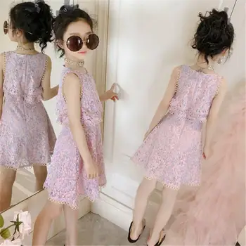 2019 Fashion Summer Children Clothing Lace Princess Dress Kids Girl Fake 2pcs Mesh Dress Teen Girls Elegant Casual Vestido Q920
2019 Fashion Summer Children Clothing Lace Princess Dress Kids Girl Fake 2pcs Mesh Dress Teen Girls Elegant Casual Vestido Q920