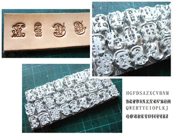 Angelo text font Complete set of 26 letter molds Hand-work unique design leather working tools
Angelo text font Complete set of 26 letter molds Hand-work unique design leather working tools