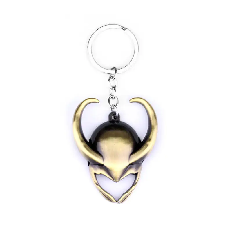 Thor Loki Helmet Keychain Marvel The Avengers Metal Pendant Key Rings Women Men Car Key Chain Figure Cosplay Toys Gift
Thor Loki Helmet Keychain Marvel The Avengers Metal Pendant Key Rings Women Men Car Key Chain Figure Cosplay Toys Gift