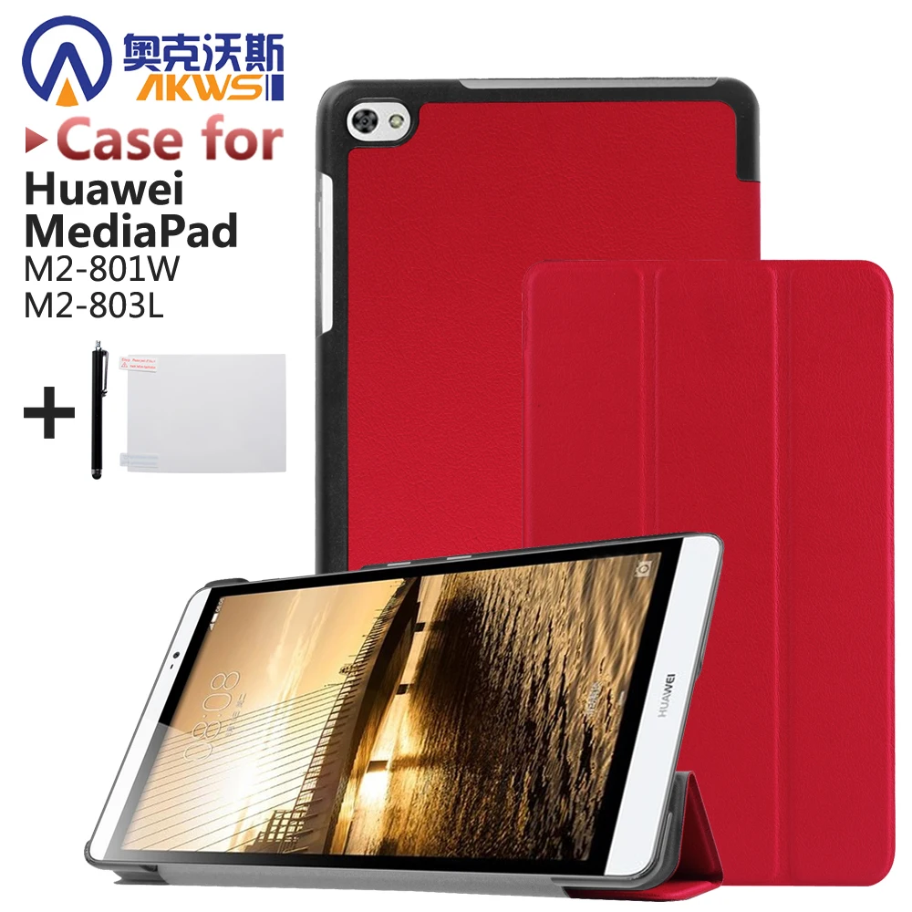 Чехол для планшета Huawei MediaPad 8 0 M2 чехол mediapad складной кожаный с откидной крышкой