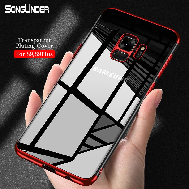 For Samsung Galaxy S9 Plus Case Cover Plain Clear Plating TPU Soft Silicone Back Cover For GalaxyS9 S9 S9Plus Case Phone Coque
For Samsung Galaxy S9 Plus Case Cover Plain Clear Plating TPU Soft Silicone Back Cover For GalaxyS9 S9 S9Plus Case Phone Coque