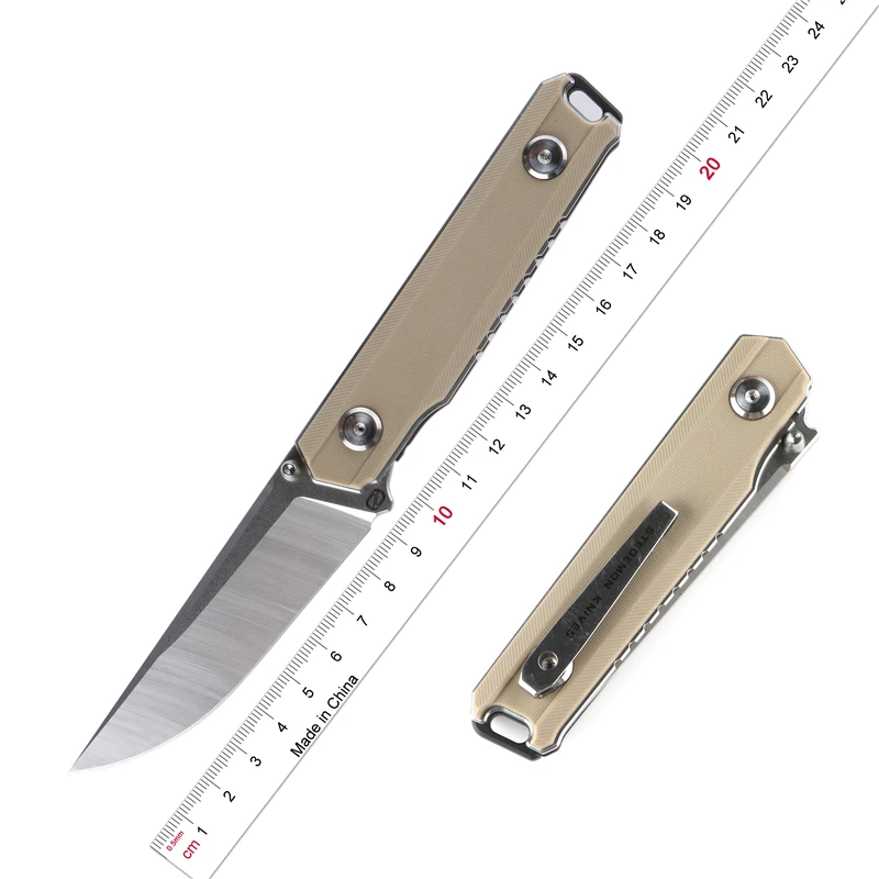 STEDEMON BP02 folding knife 440C blade KVT ball bearing G10 handle tactical camping hunting outdoor Survival knives EDC Tool
STEDEMON BP02 folding knife 440C blade KVT ball bearing G10 handle tactical camping hunting outdoor Survival knives EDC Tool
