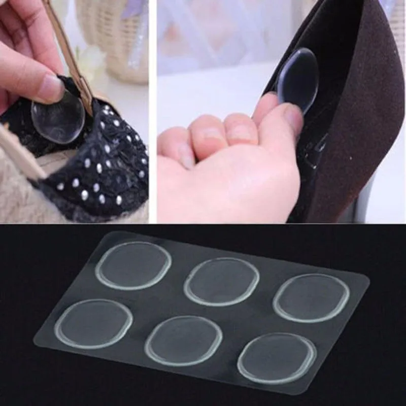 6PCS/sheet Silicone Insoles Insert Anti Slip Gel Pads Forefoot Protector Heels Rubbing Cushion Pads
6PCS/sheet Silicone Insoles Insert Anti Slip Gel Pads Forefoot Protector Heels Rubbing Cushion Pads