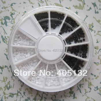 OD-98 Free Shipping 3D 2MM Black and White Resin Rhinestone Metal Decoration in wheel Shiny Nail Decoration Lovely 12wheels/lot
OD-98 Free Shipping 3D 2MM Black and White Resin Rhinestone Metal Decoration in wheel Shiny Nail Decoration Lovely 12wheels/lot