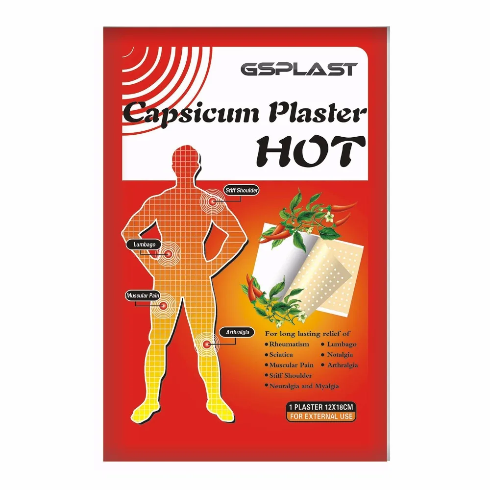 10 bags/lot 12*18CM Medical Capsicum Plaster Knee Rheumatoid Arthritis Shoulder Joint Pain Relieving Chinese Herbal Pain Patch
10 bags/lot 12*18CM Medical Capsicum Plaster Knee Rheumatoid Arthritis Shoulder Joint Pain Relieving Chinese Herbal Pain Patch