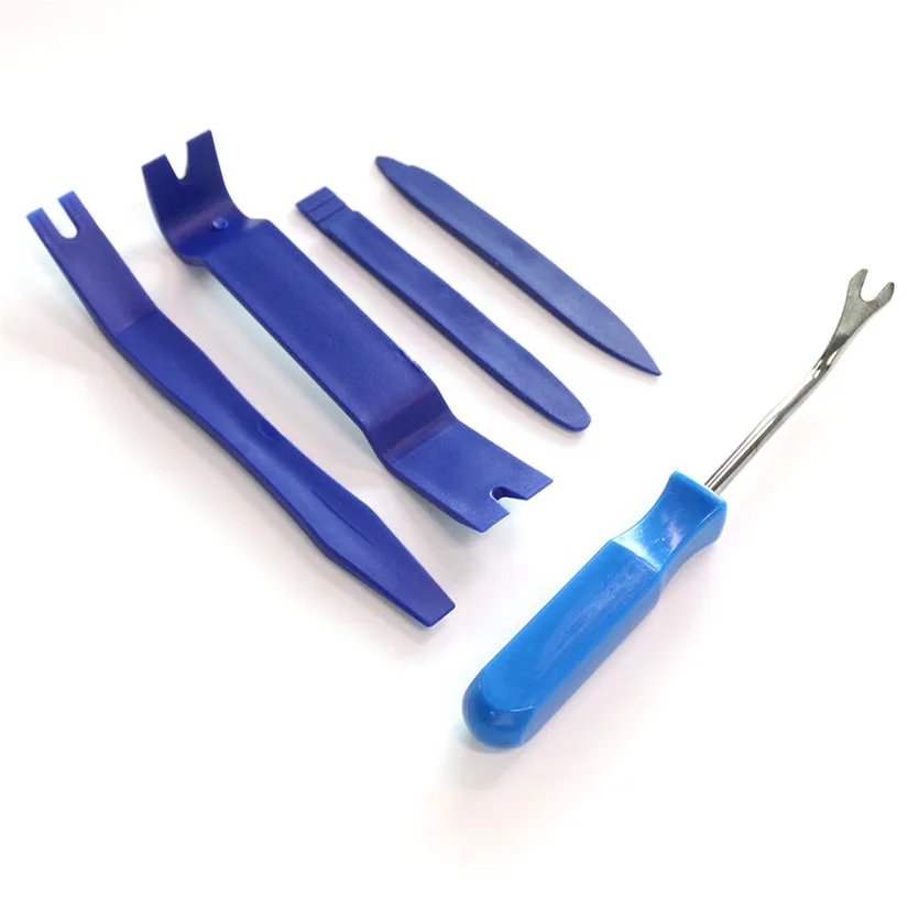 5Pcs DIY Auto Car Pry Repair Tool Kit Radio Panel Interior Door Clip Panel Pry Tool Trim Dashboard Removal Opening Tool Set #J
5Pcs DIY Auto Car Pry Repair Tool Kit Radio Panel Interior Door Clip Panel Pry Tool Trim Dashboard Removal Opening Tool Set #J