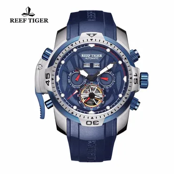 Reef Tiger luxury brand Sport Watch reloj hombre Calendar Grand Dial Pink Gold Transformer Edition Watches relogio masculino+Box
Reef Tiger luxury brand Sport Watch reloj hombre Calendar Grand Dial Pink Gold Transformer Edition Watches relogio masculino+Box