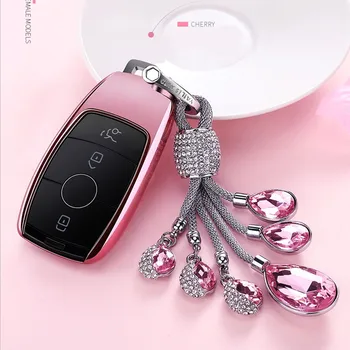 New TPU Car Key Case Cover For Mercedes Benz W203 W210 W211 Amg W204 C E S Cls Clk Cla Slk Classe Smart Car Crystal Keychain
New TPU Car Key Case Cover For Mercedes Benz W203 W210 W211 Amg W204 C E S Cls Clk Cla Slk Classe Smart Car Crystal Keychain