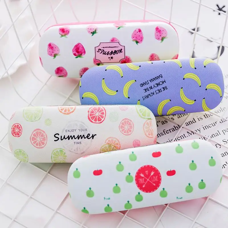 8 Colors Cute Eyewear Case Glass Protector Girls Cartoon Fruit Pattern PU Leather Glass Case Pressure-proof Eyewear Glass Box
8 Colors Cute Eyewear Case Glass Protector Girls Cartoon Fruit Pattern PU Leather Glass Case Pressure-proof Eyewear Glass Box