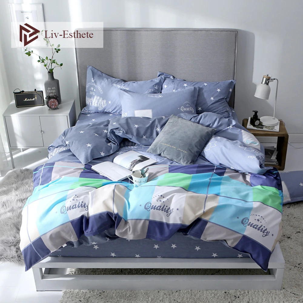 Liv-Esthete Fashion Stripe Bedding Set High Quality Soft Duvet Cover Pillowcase Bed Linen Rubber Sheet Fitted Sheet Wholesale
Liv-Esthete Fashion Stripe Bedding Set High Quality Soft Duvet Cover Pillowcase Bed Linen Rubber Sheet Fitted Sheet Wholesale