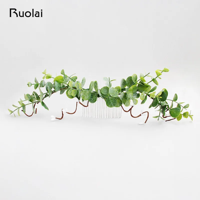 Elegant Handmade Headbands European Hair Comb Green Leaves Wedding Hair Accessories Bridal Headpieces for Women HD4
Elegant Handmade Headbands European Hair Comb Green Leaves Wedding Hair Accessories Bridal Headpieces for Women HD4